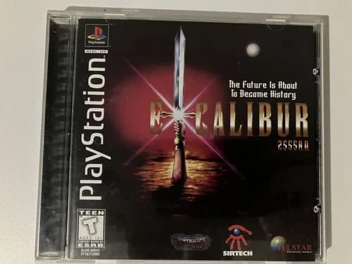 Excalibur 2555 AD (Sony Playstation 1, 1997) Complete