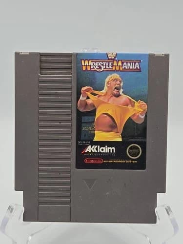 WWF Wrestlemania Nintendo NES Cartridge Only Tested