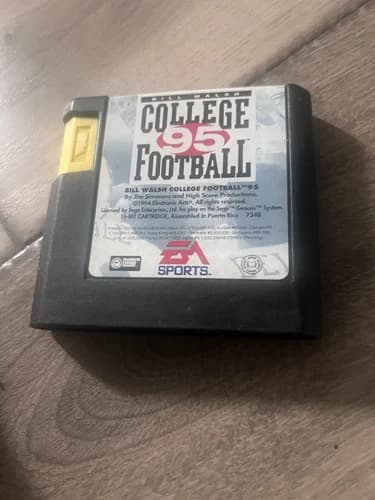 Bill Walsh College Football 95 (Sega Genesis, 1994) CART ONLY