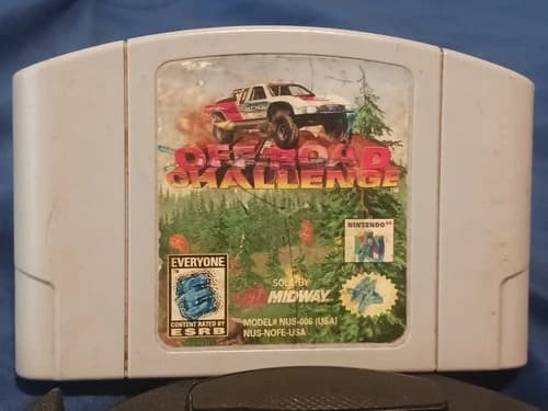 Off-Road Challenge Nintendo 64 N64 Cartridge Only Tested & Working