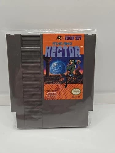 Starship Hector (Nintendo NES) Cart Only Tested Authentic