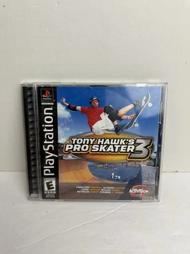 Tony Hawk's Pro Skater 3 Playstation 1 PS1 Complete CIB Authentic