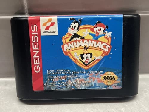 Animaniacs (Sega Genesis, 1994)TESTED AUTHENTIC cartridge only