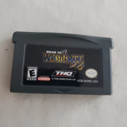 WWE Road to WrestleMania X8 (Nintendo Game Boy Advance, 2002) tested