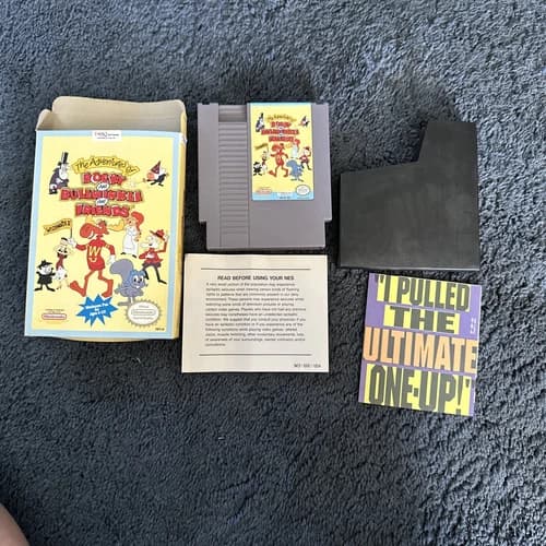 The Adventures of Rocky and Bullwinkle and Friends (Nintendo Entertainment...