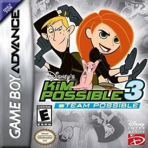 Disney's Kim Possible 3: Team Possible - Game Boy Advance GBA Game