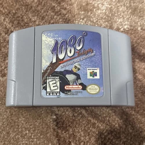 Nintendo 64 N64 1080° Snowboarding 1998 Authentic Game, Working Tested
