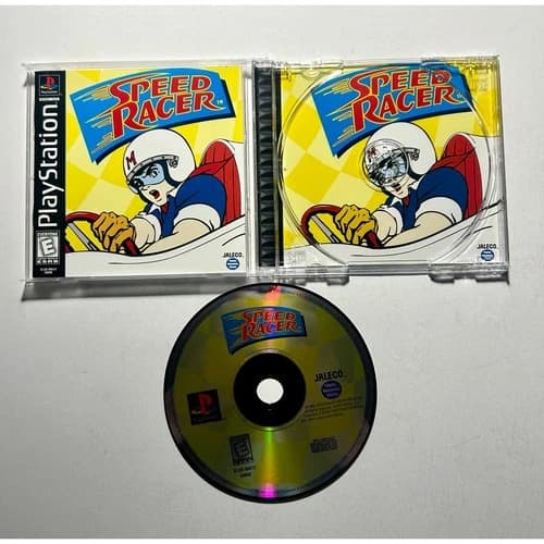 Speed Racer (PS1 PlayStation 1)works Complete CIB🔥Nice!