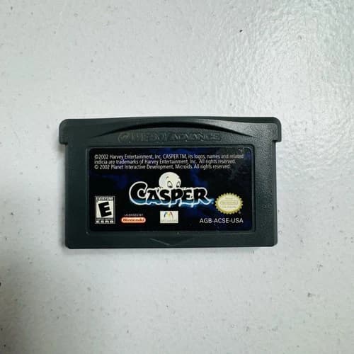 Casper (Nintendo Game Boy Advance, 2002) Authentic GBA Game Cartridge Only