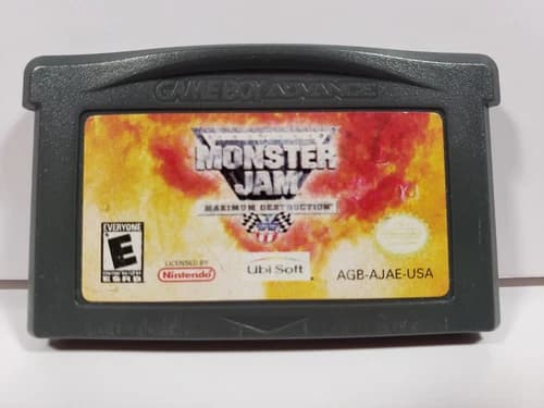 Monster Jam: Maximum Destruction (Nintendo Gameboy Boy Advance GBA) - Cart Only