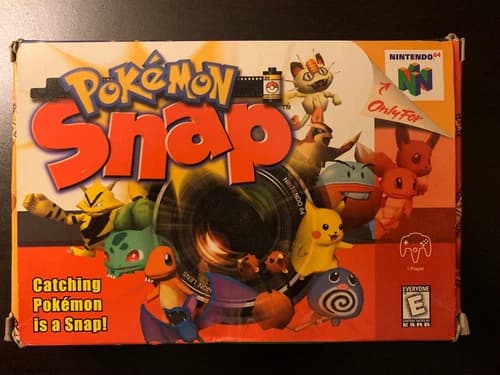 Pokémon Snap - Nintendo 64 (N64) CIB Complete with Game and Manual