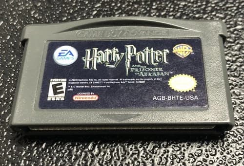 RZ Harry Potter and The Prisoner of Azkaban (Nintendo Gameboy Advance) TESTED