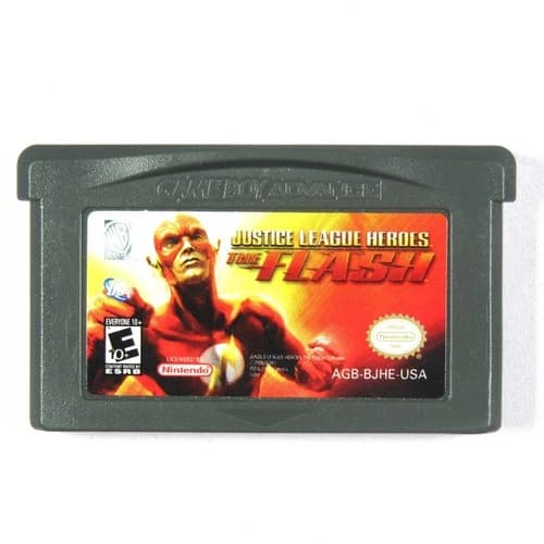 Justice League Heroes The Flash Gameboy Advance Authentic Tested Cartridge Only