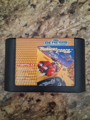 Sega Genesis Burning Force Cartridge Tested And Working