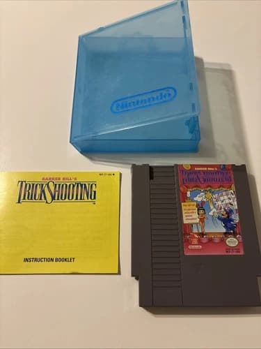 Barker Bill's Trick Shooting (Nintendo Entertainment System, 1990) NES - TESTED