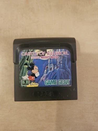 Castle of Illusion: Starring Mickey Mouse (Sega Game Gear, 1991) Cartridge Only