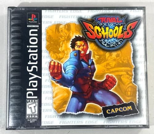 Rival Schools (Sony PlayStation 1, 1998) PS1 CIB