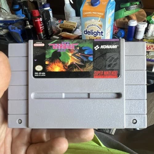 Konami Gradius III Shoot 'em Up Super Nintendo SNES 1991 NTSC-U/C