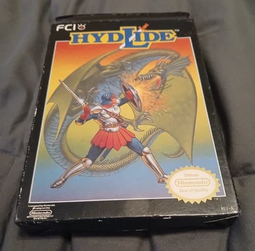 Hydlide (Nintendo NES) Complete - Tested