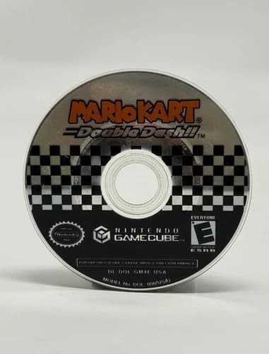 Mario Kart Double Dash Nintendo GameCube Authentic Immaculate Disc Only Tested