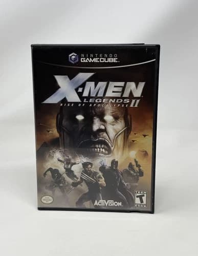 X-Men Legends II 2 Rise of Apocalypse GameCube Complete CIB Pristine Disc Tested
