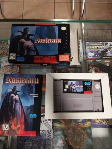 Nosferatu Super Nintendo Original US SNES Game