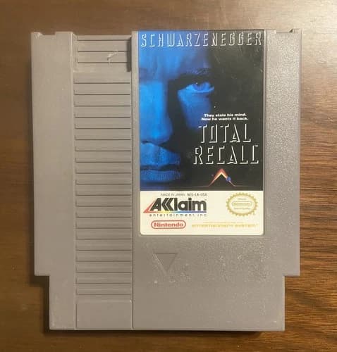 Total Recall – NES – Tested – Authentic – Cart Only