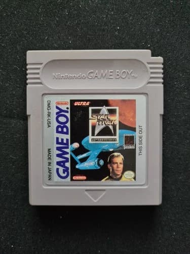 STAR TREK 25TH ANNIVERSARY Nintendo Game Boy USA AMERICAN Version Game Gameboy