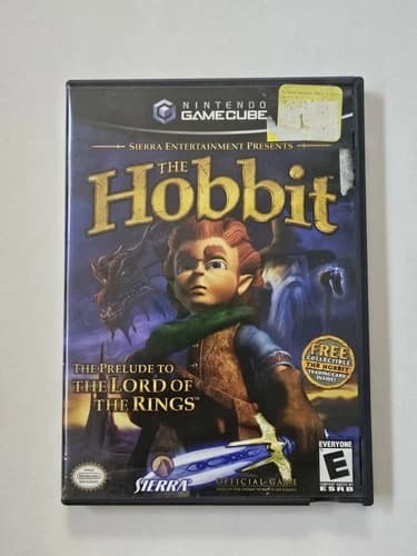 The Hobbit (Nintendo GameCube, 2003) Complete With Card