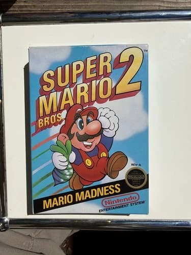 Super Mario Bros. 2 Nintendo NES CIB - Round SoQ Great Condition *SEE VIDEO*