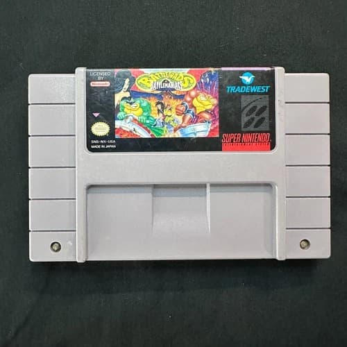 Battletoads in Battlemaniacs (SNES,1991-1992) Original Cartridge