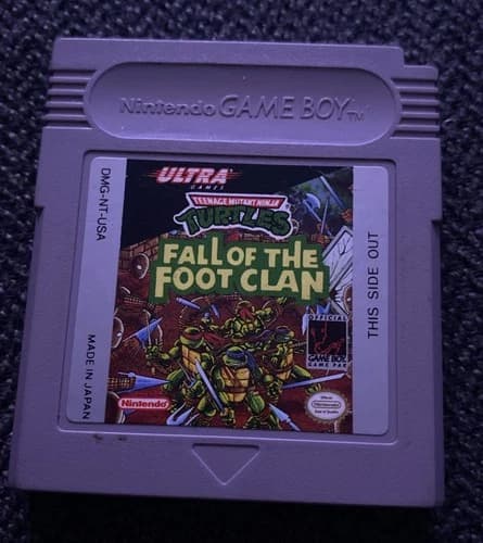 Teenage Mutant Ninja Turtles: Fall of the Foot Clan (Nintendo Game Boy, 1990)