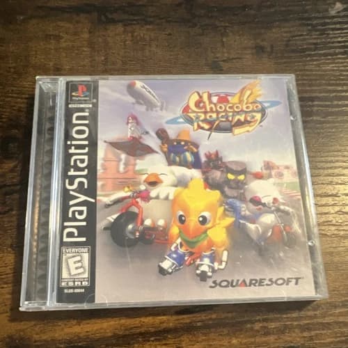 Squaresoft Chocobo Racing Sony PlayStation 1 1999 - Registration Included