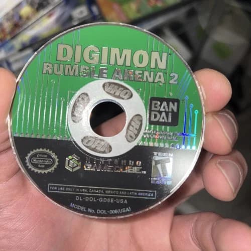 Digimon: Rumble Arena 2 (Nintendo GameCube, 2004) DISC ONLY - TESTED & Working !