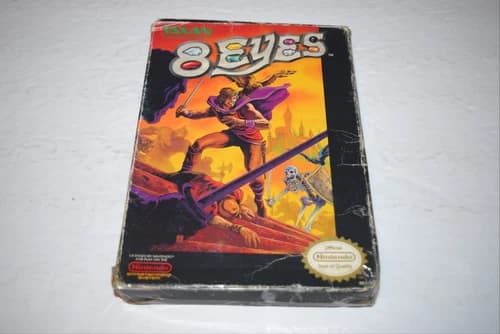 8 Eyes Nintendo NES Video Game Complete in Box