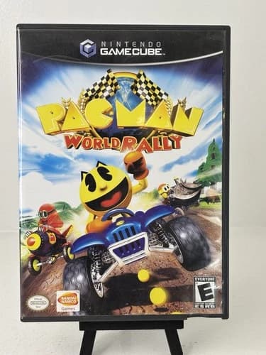Pac-Man World Rally (Nintendo GameCube, 2006) Complete With Manual CIB Tested