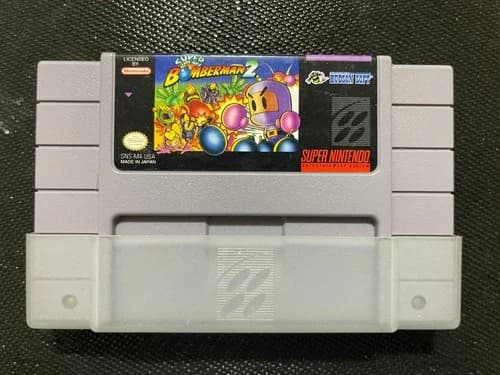 Super Nintendo Bomberman2 OEM Game