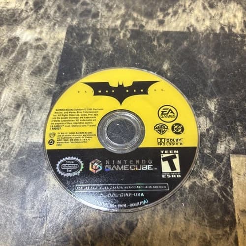Batman Begins (Nintendo GameCube, 2005) - Disc Only - Tested - Very Good
