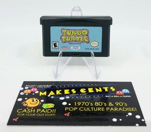 Turbo Turtle Adventure (Nintendo Game Boy Advance, GBA 2002) - AUTHENTIC HTF