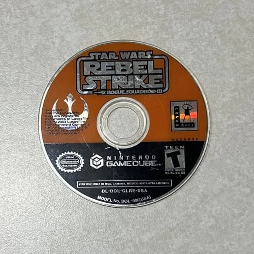 Star Wars Rogue Squadron III: Rebel Strike (Nintendo GameCube, 2003) Disc Only