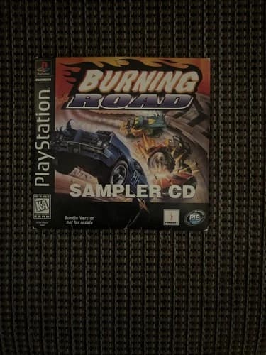 Burning Road Sampler CD (Sony PlayStation 1, 1996)