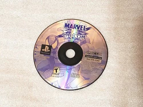 Marvel vs. Capcom: Clash of Super Heroes (PlayStation PS1) Disc Only RARE Tested