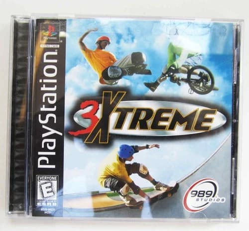 3Xtreme Video Game PS1 Playstation 1 CIB Skateboarding 1999 Good Condition