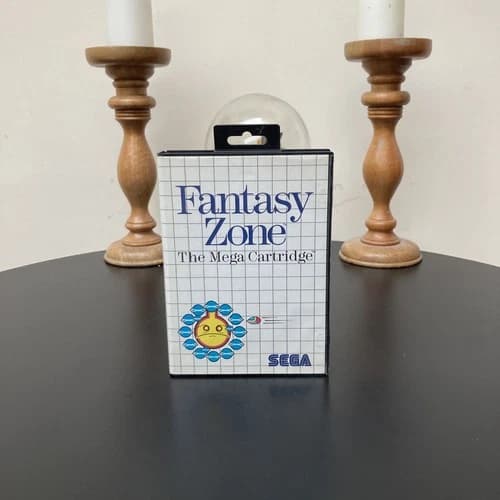 Fantasy Zone Sega Master System Game Complete With Manual