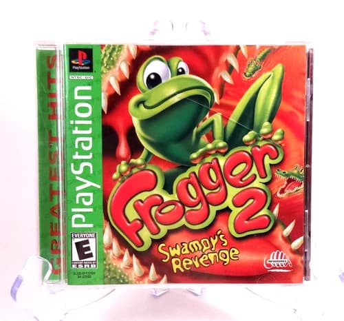 Frogger 2: Swampy's Revenge (PlayStation PS1, 2000) ~Complete CIB