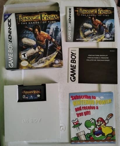 Prince of Persia The Sands of Time Game Boy Advance complete in box and tested