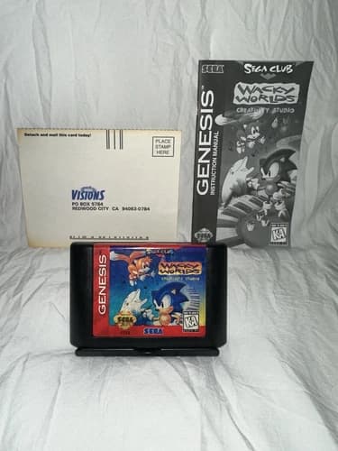Wacky Worlds Creativity Studio (Sega Genesis, 1994)