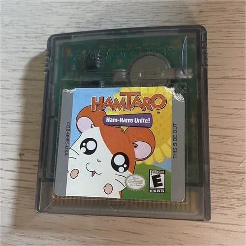 Nintendo Hamtaro: Ham-Hams Unite! Game Boy Color GBC E Rated NTSC-U/C
