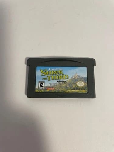 Shrek the Third (GameBoy Advance GBA) Tested Cleaned Works