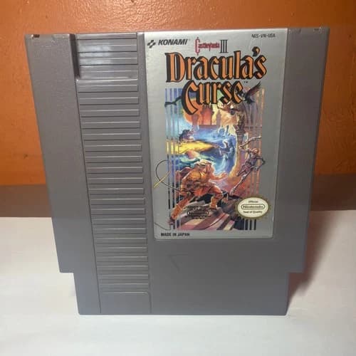 Castlevania III Dracula's Curse (Nintendo NES, 1990) Working